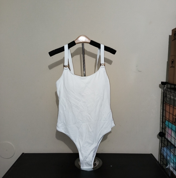 iswaves Other - One piece white high cut swimsuit